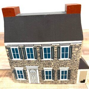 The Cats Meow Village 1991 Governor Snyder Mansion Series IX Collectible Decor